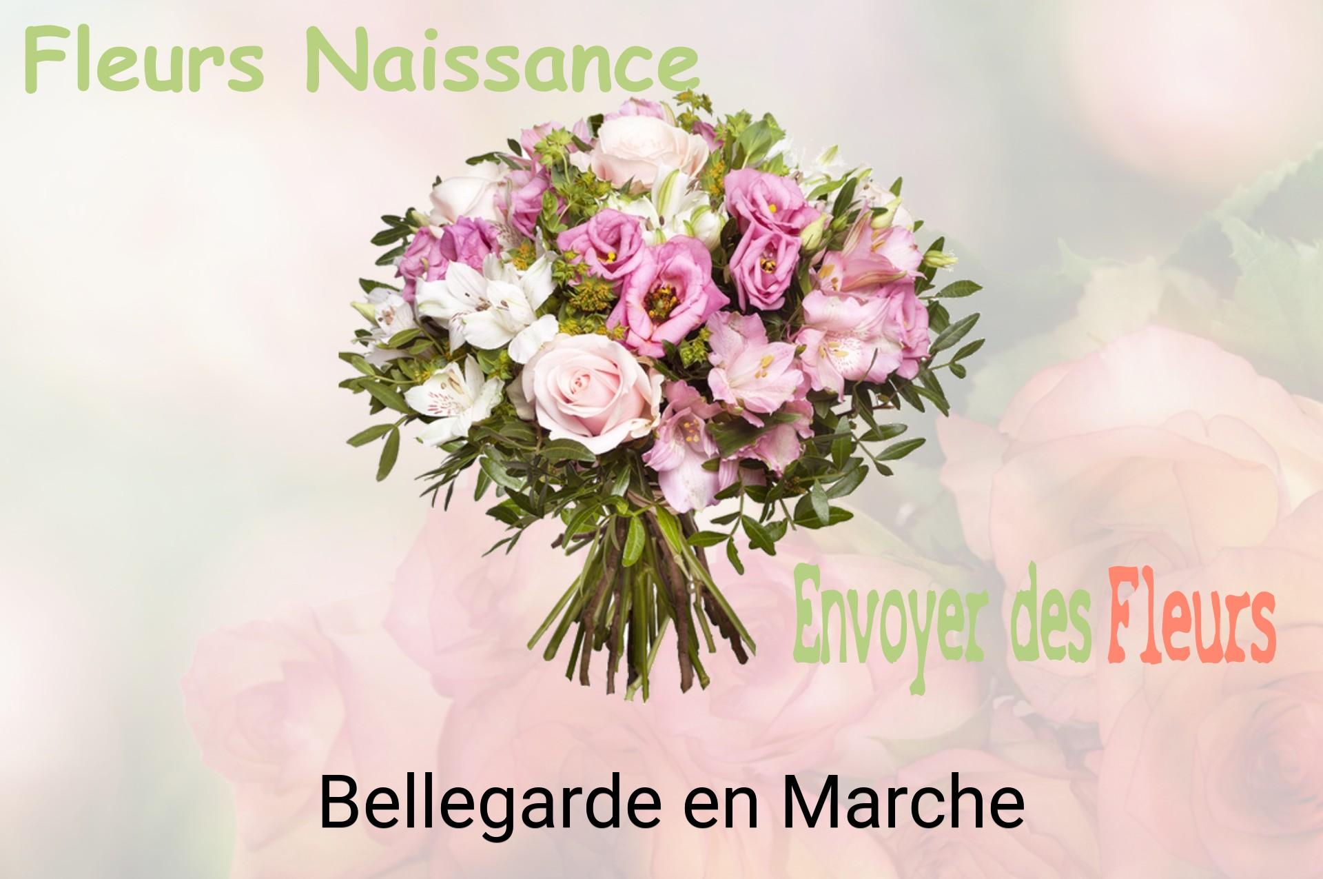 Bouquet de fleurs de naissance livré à Bellegarde-en-Marche