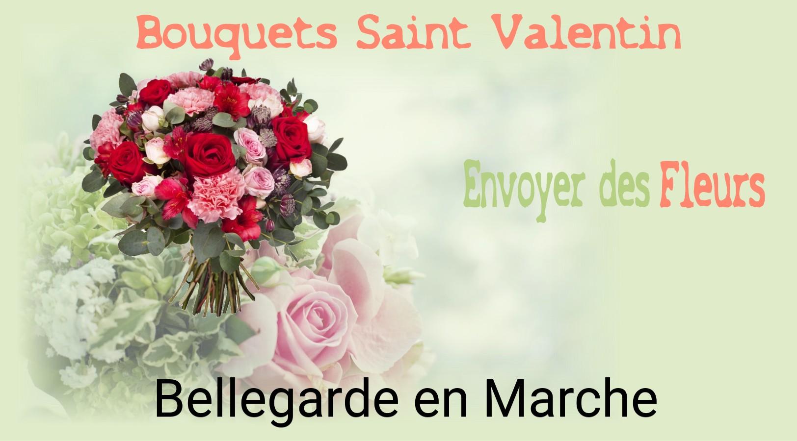 Roses de Saint-Valentin livrées à Bellegarde-en-Marche